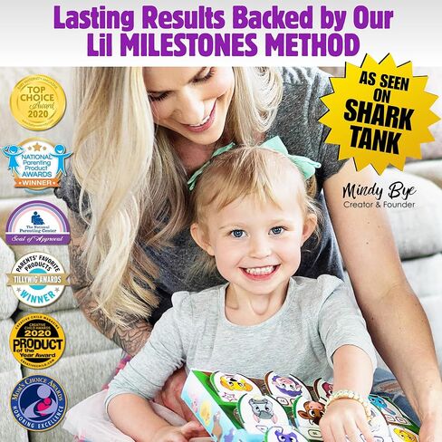 LIL ADVENTS Potty Time Adventures Potty Training Advent Game | As Seen On Shark Tank | Wood Block Toys, Reward Chart, Activity Board & Stickers for Toilet Training | Unicorn Friends in Kuwait