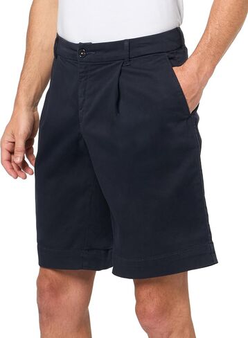 BOSS Men's Essential Cotton Bermuda Twill Shorts in Saudi Arabia
