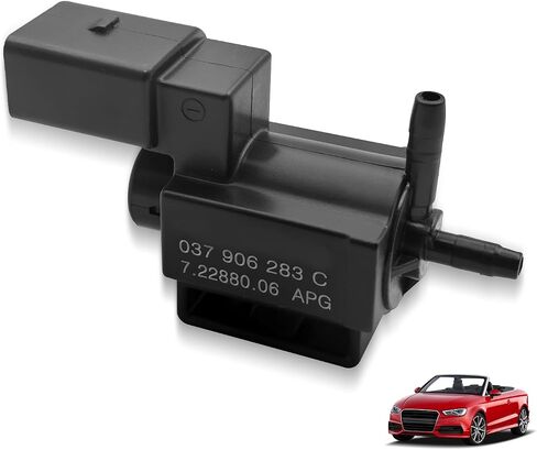 037906283C Turbo Boost Solenoid Valve استبدال Audi A3 A4 A5 A6 A8 Q5 VW Beetle CC Passat GTI 06H906283B 95560512330 in Saudi Arabia