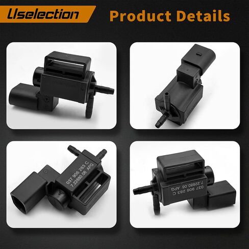 037906283C Turbo Boost Solenoid Valve استبدال Audi A3 A4 A5 A6 A8 Q5 VW Beetle CC Passat GTI 06H906283B 95560512330 in Saudi Arabia