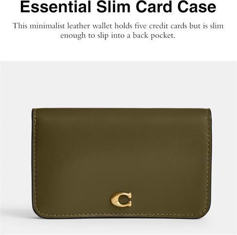 Coach's Coach's Essential Slim Case ، B4/Olive in Kuwait