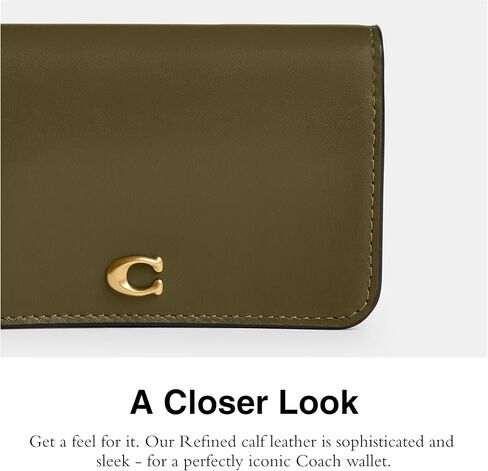 Coach's Coach's Essential Slim Case ، B4/Olive in Kuwait