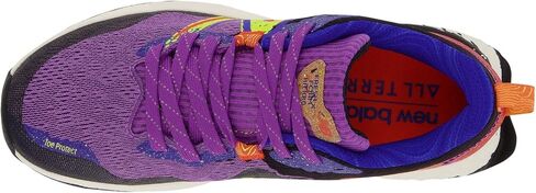 New Balance Women's Fresh Foam Hierro V7 Trail Running Shoe, Truffle/Electric Purple, 11 Wide in Saudi Arabia