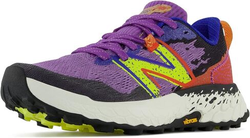 New Balance Women's Fresh Foam Hierro V7 Trail Running Shoe, Truffle/Electric Purple, 11 Wide in Saudi Arabia