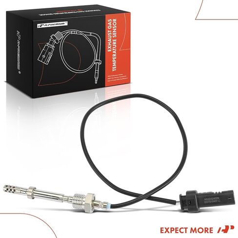 A-Premium Exhaust Gas Temperature Sensor Compatible with Chevrolet Silverado 2500 HD 3500 HD & GMC Sierra 2500 HD 3500 HD, 2017 2018 2019 2020 2021, 6.6L in Saudi Arabia
