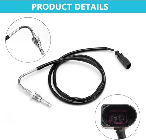 A0009052601 Exhaust Gas Temperature Sensor EGT Compatible with Volkswagen Jetta 2011-2014 Beetle 2013-2014 Golf Audi A3 2011-2013 2.0L Diesel For # 03L906088EJ 904-723 in Saudi Arabia