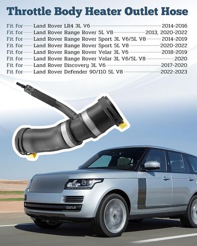LR049990 ترموستات أنبوب خانق سخان الجسم خرطوم مناسبة لركوب لاند روفر روفر ديسكفري مدافع استبدال LR045239 LR034109 in Kuwait