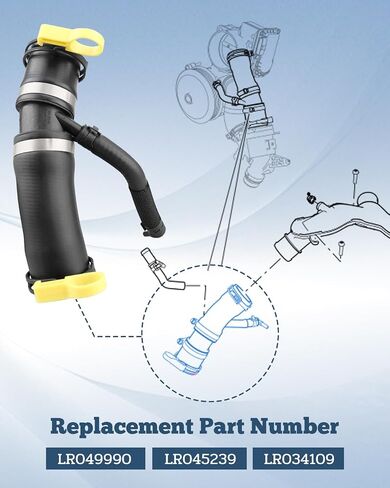 LR049990 ترموستات أنبوب خانق سخان الجسم خرطوم مناسبة لركوب لاند روفر روفر ديسكفري مدافع استبدال LR045239 LR034109 in Kuwait
