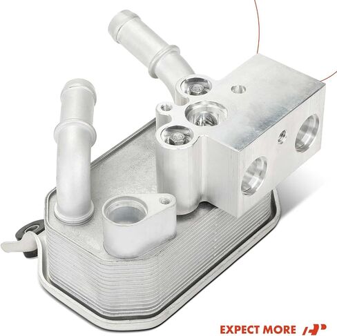 A-Premium Transmission Oil Cooler Compatible with Ford F-150 F150 2015 2016 2017 2018 2019, 5.0L, Flex in Saudi Arabia