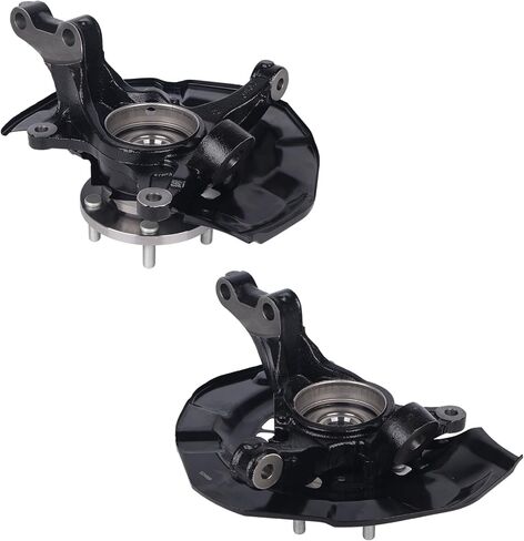PAROD 698425 698424 FWD Front Steering Knuckle Assembly & Wheel Hub Bearing Fit for Toyota Sienna 2004-2010, Passenger and Drive Side in Saudi Arabia