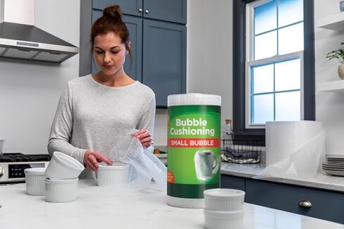 عبوة واقية أصلية من ماركة Duck، بعرض 30.48 سم × طول 30 قدم، لفة واحدة (393251)، شفافة in Kuwait