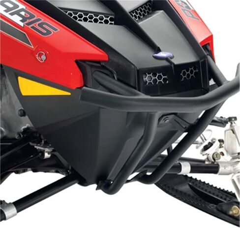 Polaris 2879727-458 Matte Black Ultimate Front Bumpers 2010-2020 Indy RMK Rush SwitchBack Voyageur 550 600 800 850 OEM in Saudi Arabia