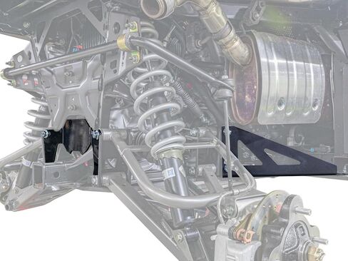 SuperATV Heavy Duty Rear Frame Stiffener for 2020+ Polaris Ranger XP 1000 (See Fitment)| Strengthens Your Ranger's Frame | Powder Coated for Durability | Made of 5 mm Heavy-Duty Steel Plating! in Saudi Arabia