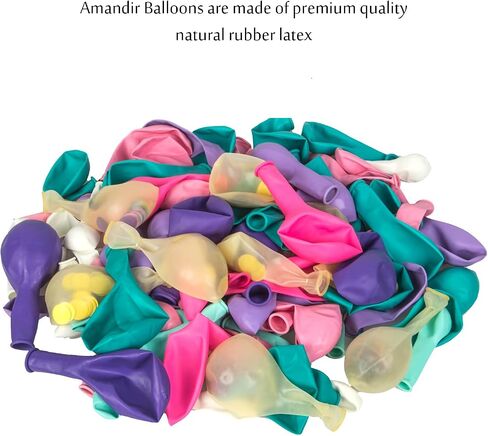 Amandir 164PCS Pastel Balloon Garland Kit, Rainbow Easter Unicorn Balloon Arch, Colorful Gold Confetti Balloons for Pastel Easter Baby Shower Wedding Ice Cream Mermaid Party Decorations Supplies in Saudi Arabia