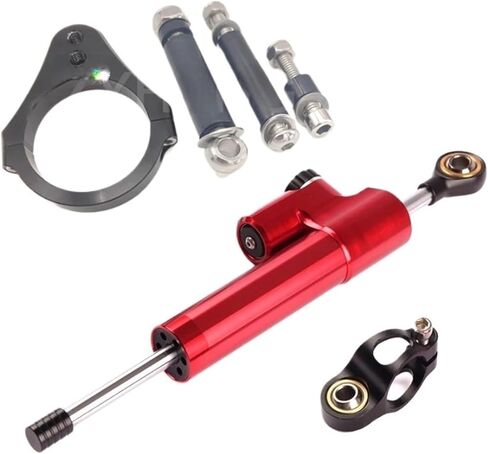 Stabilizer Steering Damper Mounting,Compatible with Ausom Gallop/Compatible with kukirin G3 pro 2024 Electric Scooter Aluminum & Steel Modification Bracket in Saudi Arabia