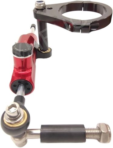 Stabilizer Steering Damper Mounting,Compatible with Ausom Gallop/Compatible with kukirin G3 pro 2024 Electric Scooter Aluminum & Steel Modification Bracket in Saudi Arabia