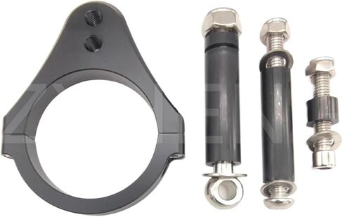 Stabilizer Steering Damper Mounting,Compatible with Ausom Gallop/Compatible with kukirin G3 pro 2024 Electric Scooter Aluminum & Steel Modification Bracket in Saudi Arabia