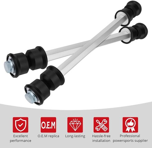 Javik 2PCS BAR BAR RINCAGE ROND RINCAGE PORPHING لـ POROLIS Sportsman 550 850 1000 XP SCRAMBL-ER 850 1000 XP O.E.M# 5415885 5414877 5138936 in Kuwait