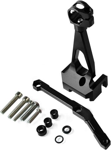 SCHIK New CNC Motorcycle Steering Stabilize Damper Bracket Mount FOR MT-09 MT09 FZ09 FZ-09 2013-2019 MT-09 SP Mounting Kit(Black) in Kuwait