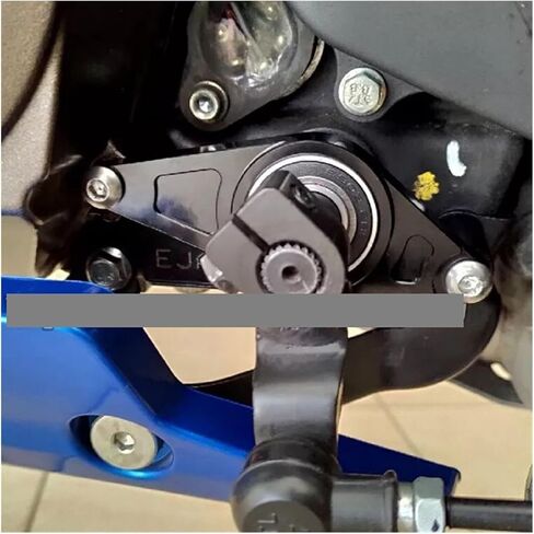 مناسب لـ Suzuki Gixxer SF250/Gixxer 250 V-Strom 250SX SHIFT BRACKET ROD ROD 2022-2024 (Black) in Saudi Arabia
