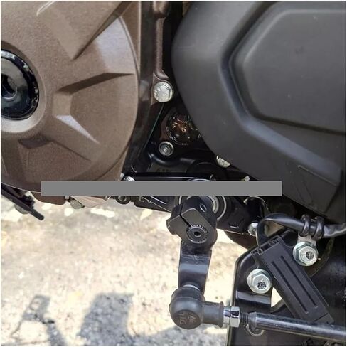 مناسب لـ Suzuki Gixxer SF250/Gixxer 250 V-Strom 250SX SHIFT BRACKET ROD ROD 2022-2024 (Black) in Saudi Arabia