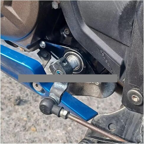 مناسب لـ Suzuki Gixxer SF250/Gixxer 250 V-Strom 250SX SHIFT BRACKET ROD ROD 2022-2024 (Black) in Saudi Arabia