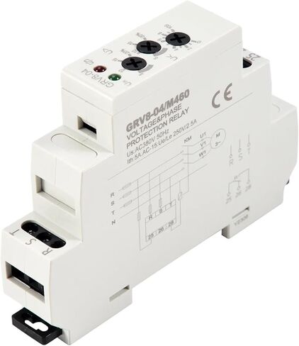 GRV8-04 M460 3-Phase Voltage Monitoring Relay Phase Sequence Phase Failure Protection Voltage Control Relay in Saudi Arabia