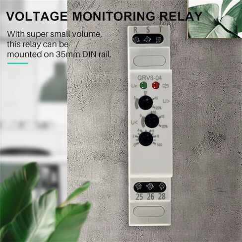 GRV8-04 M460 3-Phase Voltage Monitoring Relay Phase Sequence Phase Failure Protection Voltage Control Relay in Saudi Arabia