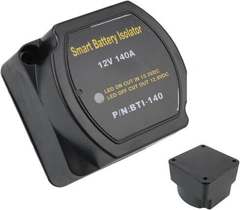 140A 12V Smart Battery Isolator Voltage Sensitive Splitter Power Switch Charge Relay VSR ​for Boat Camper Car Accessories in Saudi Arabia