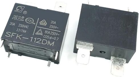 Relays 1PCS SFK-112DM Air Conditioning Relay 4Pin 20A 250VAC in Saudi Arabia