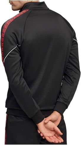 PUMA Mens Ac Milan King Anthem Jacket Athletic Outerwear Casual - Black in Saudi Arabia