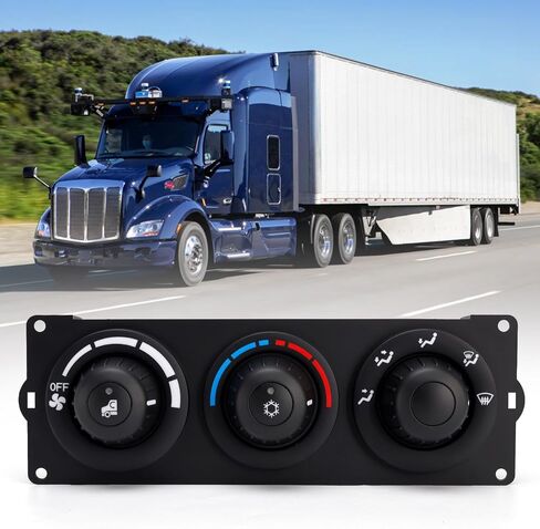 درجة حرارة HVAC DAY CAB DASH MODULE F21-1013-21-000 FIT لـ Kenworth Paccar 2006-2023 (للكابينة الأمامية فقط ، وليس للنوم) in Kuwait