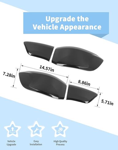 Voodonala Tail Light Cover Compatible with Jeep Compass 2017-2024, Smoke Black Rear Light Trim Guards Tint in Saudi Arabia