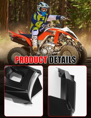 Rear Tail Light Cover for Yamaha Raptor 700 700R 06-25, Black Rear Lamp Bracket Plastic Taillight Cover Plate for Yamaha Raptor 700 / 700R 2006-2025 Accessories, Replace OEM #1PE-H4716-10-00 in Kuwait