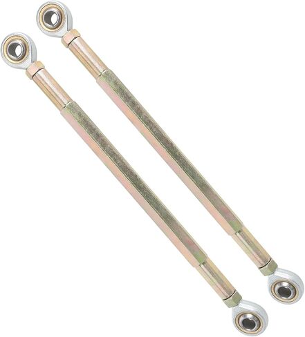 2pcs 10mm Tie Rod Ball Joint Steering Tie Rod Kit Sway bar,Heim Joint,Rod End Bearing for ATV Quad Dirt Bike Go Kart Parts Drift Trike Golf Cart Buggy 4 Wheeler Mini Bike (250mm/9.84") in Saudi Arabia