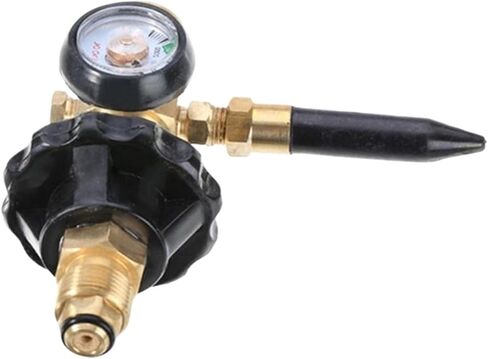 1PCS R0JD Balloon Filler مع Gauge 0-3000psi لـ CGA580 صمامات الصمامات الحشو (CGA580) in Kuwait