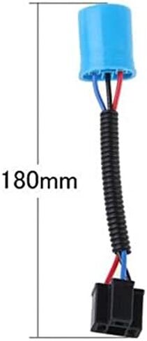 （2piece) H9007 Female to H4 Male Plug Headlight Conversion Cable Connector Adapter Headlight Harness 9007 in Saudi Arabia