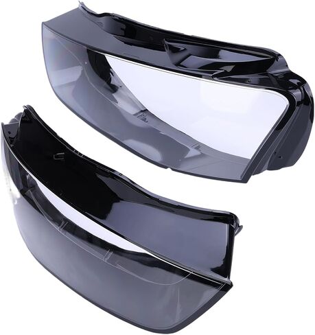 1PAIR HELDING LAMP LAMP COVER KIT الإكسسوارات الإضافية الإضافية المتوافقة مع Audi A4L B9 B8 PA B8.5 2013-2015 استبدال 8K0941043 8K0941044 غطاء عدسة المصابيح الأمامية in Saudi Arabia
