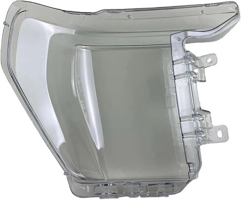 متوافق مع Ford Raptor F-150 2021 2022 2023 غطاء الأمامي الأمامي الشفافة شريحة مصباح مصباح المصباح الظل الظل Plexiglass (يمين) in Saudi Arabia