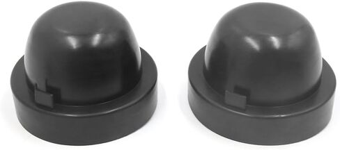 uxcell 2Pcs 90mm Inner Dia Rubber Housing Seal Cap Dust Cover for Car LED HID Headlight in Saudi Arabia