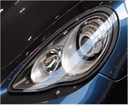 Car Front Headlight Lens Cover Compatible for Porsche Panamera 2010-2013 Headlight Cover(Right) in Saudi Arabia