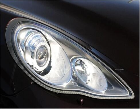 Car Front Headlight Lens Cover Compatible for Porsche Panamera 2010-2013 Headlight Cover(Right) in Saudi Arabia