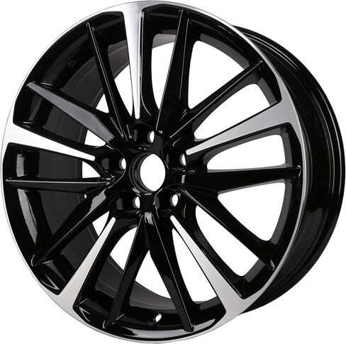 استبدال عجلة 19 بوصة لتويوتا كامري XSE XLE LE SE OEM نمط ألومنيوم سبيكة الألومنيوم لعام 2018 2019 2020 | 19x8 "| الأسود ث/وجه آلة الوجه - استبدال المصنع لـ 4261106E20 (42611-06E20) in Kuwait