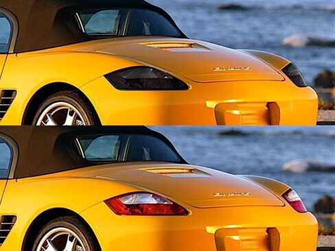 Rvinyl Tail Light Tint Covers Compatible with Porsche Boxster 1997-2004 - Smoke in Saudi Arabia