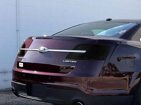 Rvinyl Tail Light Pre Cut Film Tint Kit in Blackout Smoke متوافق مع Ford Taurus 2013-2019 - ظهورات لاصقة in Saudi Arabia