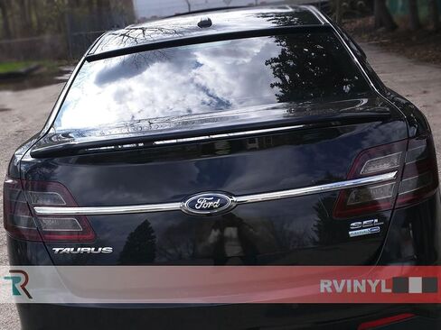 Rvinyl Tail Light Pre Cut Film Tint Kit in Blackout Smoke متوافق مع Ford Taurus 2013-2019 - ظهورات لاصقة in Saudi Arabia