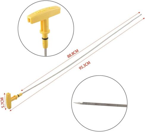 Car 5.2 5.9 V8 Dipstick مستوى الغاز لـ Dodge for RAM 1500 2500 3500 1997-2002 53020928 in Saudi Arabia