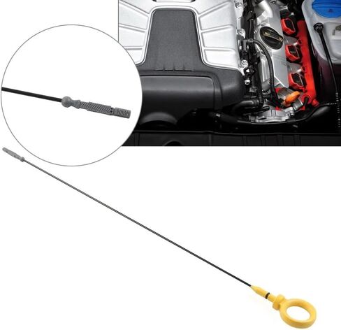 516mm Car 3.0L Dipstick 06E115611H لـ A-U-D-I A4 S4 2008-2016 لـ A-U-D-I A5 S5 2005-2016 in Saudi Arabia
