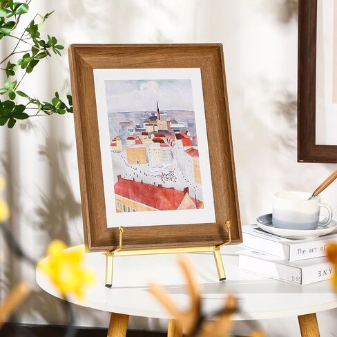 Leinuosen 1 PCS Metal Easel Stand 16.5 "H X 8.7" W x 4.3 "D TOP TOPES EASEL STAND FOR TRUPOD ART PICTURE MIRUR in Kuwait