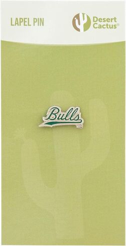 Desert Cactus University of South Florida Lapel Pins USF Bulls Logo Enamel Made of Metal (Pin 2) in Saudi Arabia